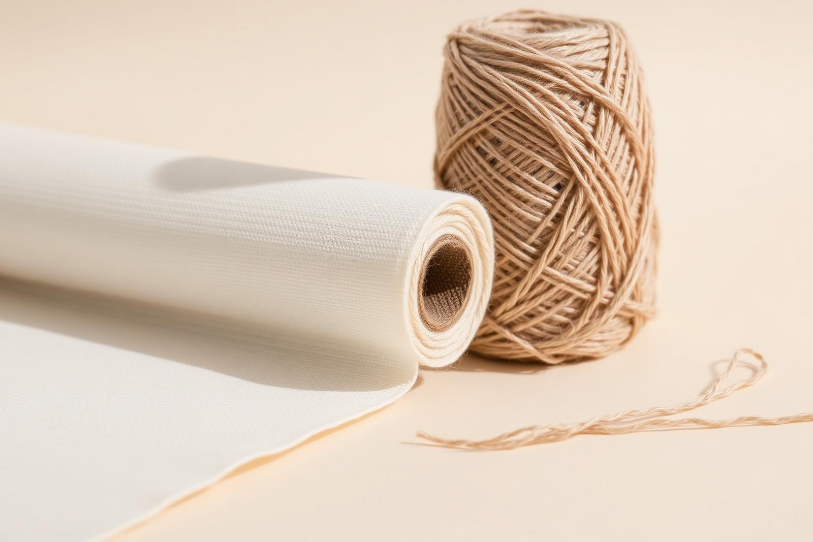 Cotton-hemp blend yarn and ecru fabric